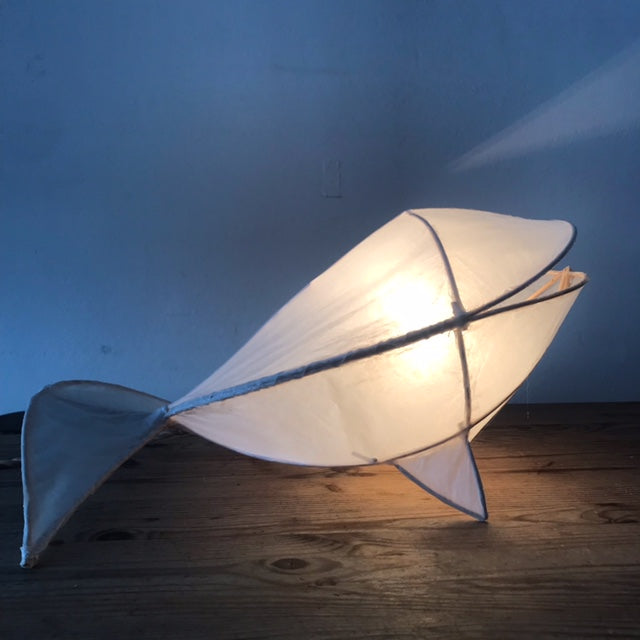 Small whale lamp