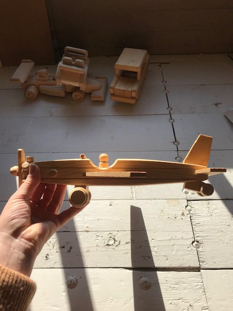 wooden airplane 1