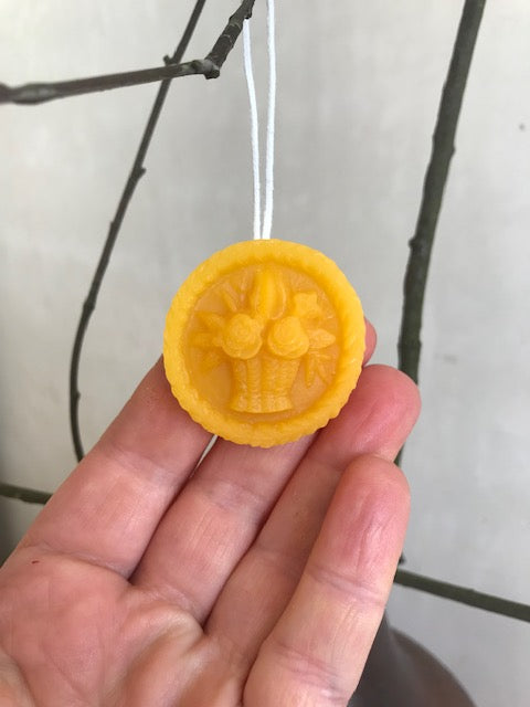 beeswax easter ornaments