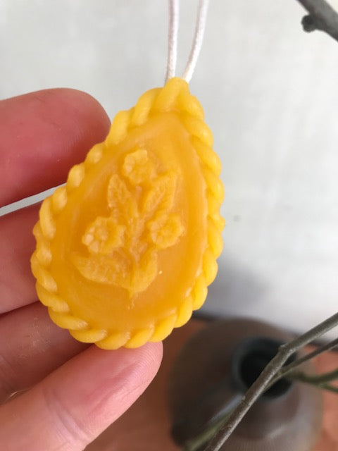 beeswax easter ornaments